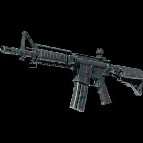 M4A4 | Dark Blossom (Well-Worn)