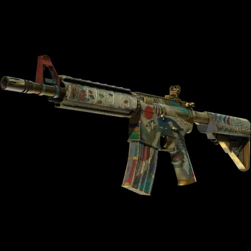 M4A4 | Eye of Horus (Battle-Scarred)