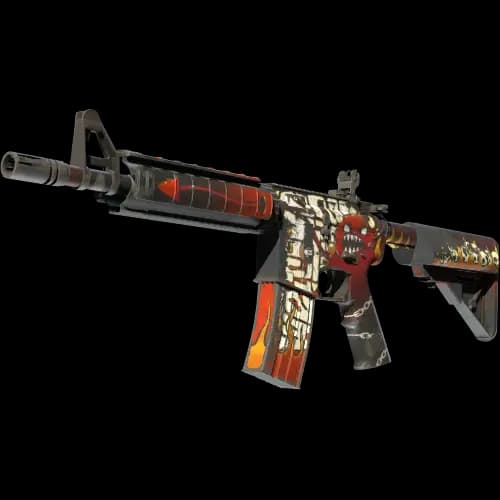 M4A4 | Hellfire (Well-Worn)