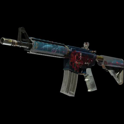 M4A4 | Spider Lily (Battle-Scarred)