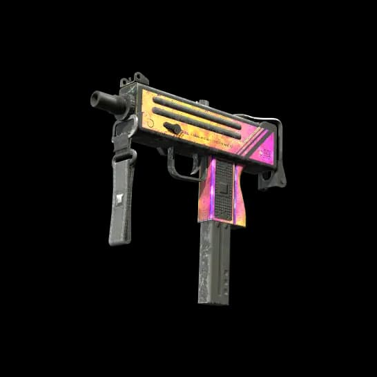MAC-10 | Disco Tech (Battle-Scarred)