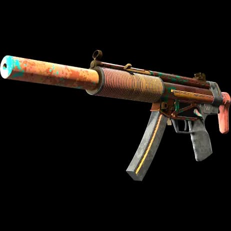 MP5-SD | Oxide Oasis (Well-Worn)