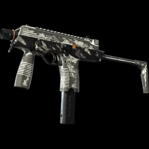 MP9 | Arctic Tri-Tone (Battle-Scarred)
