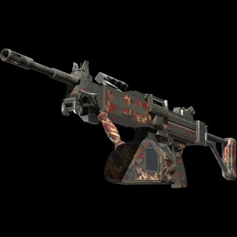 Negev | Phoenix Stencil (Battle-Scarred)