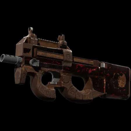 P90 | Shallow Grave (Battle-Scarred)