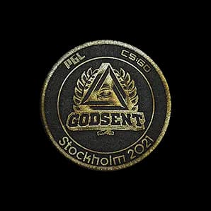 Patch | GODSENT (Gold) | Stockholm 2021