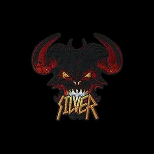 Patch | Metal Silver Demon