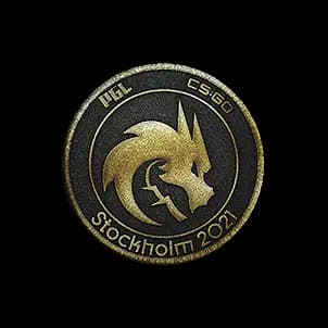 Patch | Team Spirit (Gold) | Stockholm 2021