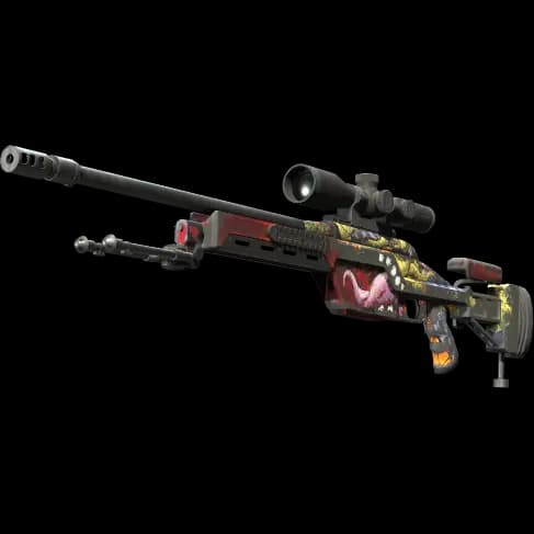 SSG 08 | Bloodshot (Battle-Scarred)