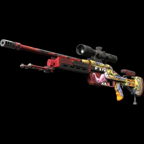 SSG 08 | Bloodshot (Minimal Wear)