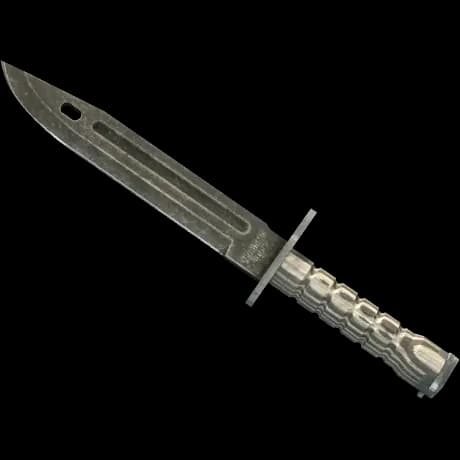 ★ Bayonet | Black Laminate (Battle-Scarred)