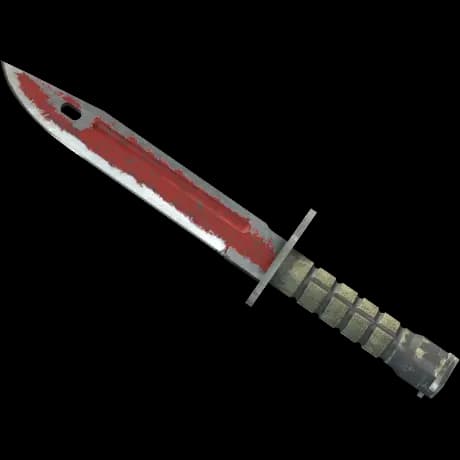 ★ Bayonet | Crimson Web (Battle-Scarred)