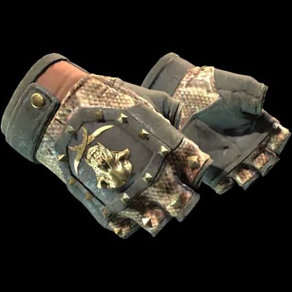 ★ Bloodhound Gloves | Snakebite (Battle-Scarred)