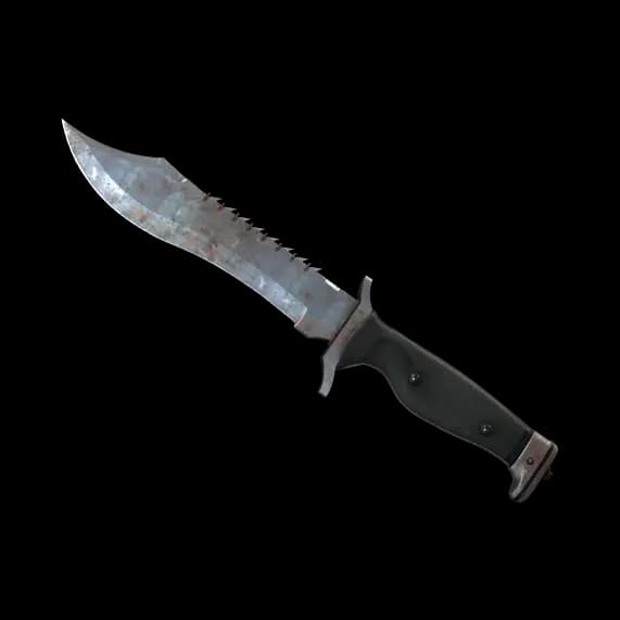 ★ Bowie Knife | Rust Coat (Well-Worn)