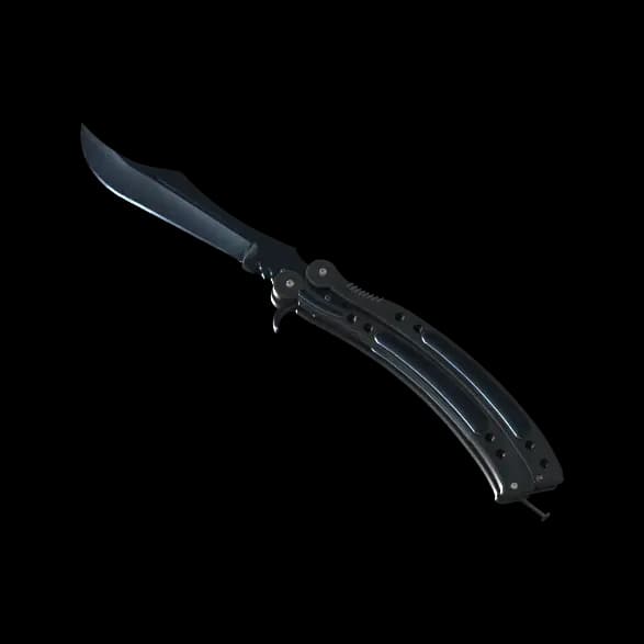 ★ Butterfly Knife | Blue Steel (Minimal Wear)