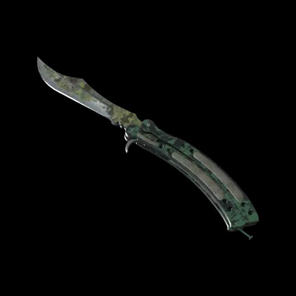 ★ Butterfly Knife | Boreal Forest (Battle-Scarred)