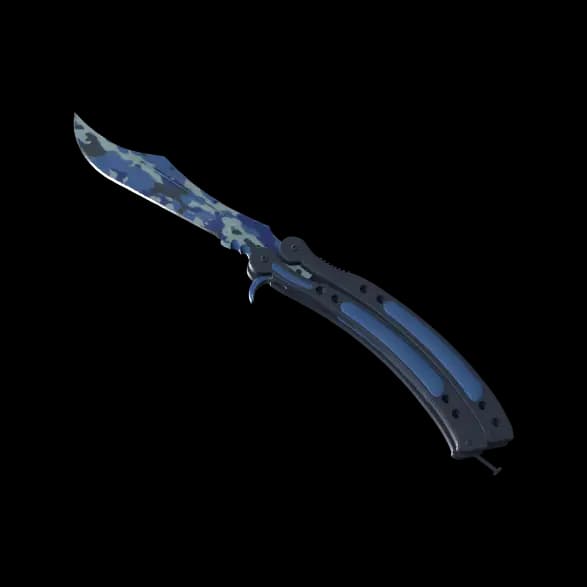 ★ Butterfly Knife | Bright Water (Minimal Wear)