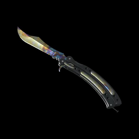 ★ Butterfly Knife | Case Hardened (Minimal Wear)