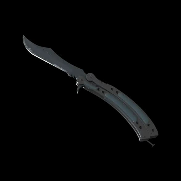 ★ Butterfly Knife | Night (Well-Worn)