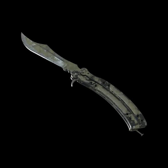 ★ Butterfly Knife | Safari Mesh (Battle-Scarred)