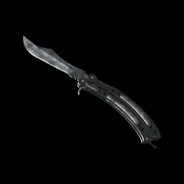 ★ Butterfly Knife | Stained (Battle-Scarred)