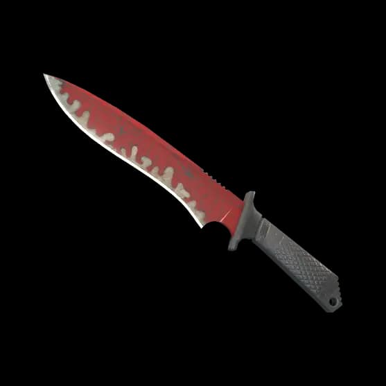 ★ Classic Knife | Crimson Web (Well-Worn)