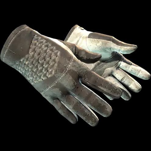 ★ Driver Gloves | Black Tie (Battle-Scarred)