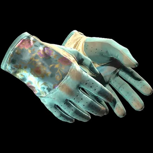 ★ Driver Gloves | Brocade Flowers (Battle-Scarred)