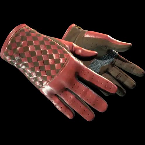 ★ Driver Gloves | Crimson Weave (Minimal Wear)