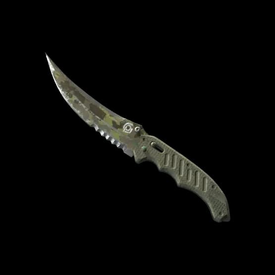 ★ Flip Knife | Boreal Forest (Battle-Scarred)