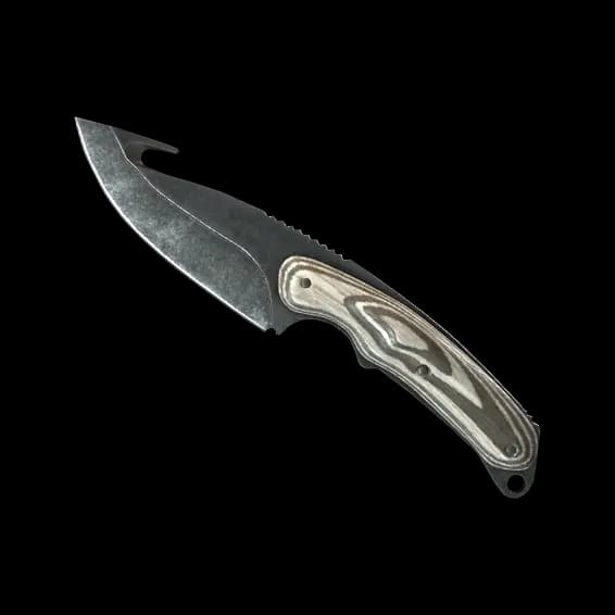 ★ Gut Knife | Black Laminate (Minimal Wear)