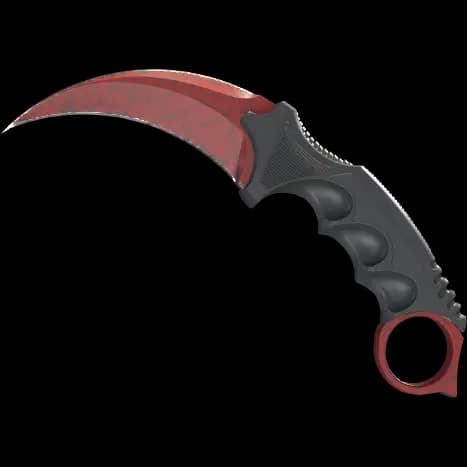 ★ Karambit | Crimson Web (Minimal Wear)