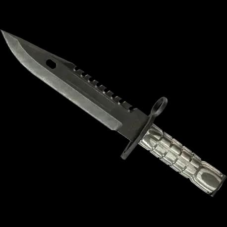 ★ M9 Bayonet | Black Laminate (Battle-Scarred)