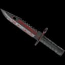 ★ M9 Bayonet | Crimson Web (Battle-Scarred)