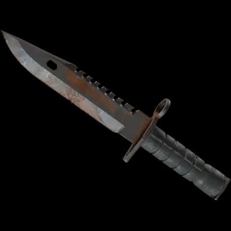 ★ M9 Bayonet | Rust Coat (Battle-Scarred)