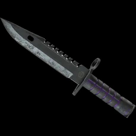 ★ M9 Bayonet | Ultraviolet (Battle-Scarred)