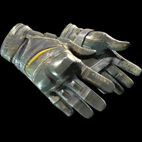 ★ Moto Gloves | Eclipse (Battle-Scarred)