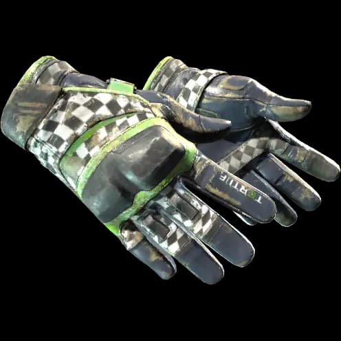 ★ Moto Gloves | Finish Line (Battle-Scarred)