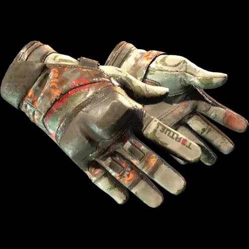 ★ Moto Gloves | POW! (Battle-Scarred)