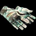 ★ Moto Gloves | Spearmint (Battle-Scarred)