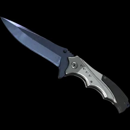 ★ Nomad Knife | Blue Steel (Battle-Scarred)