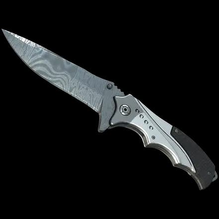 ★ Nomad Knife | Damascus Steel (Battle-Scarred)