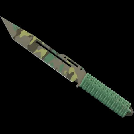 ★ Paracord Knife | Boreal Forest (Well-Worn)