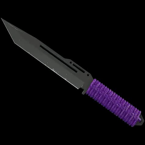 ★ Paracord Knife | Ultraviolet (Well-Worn)