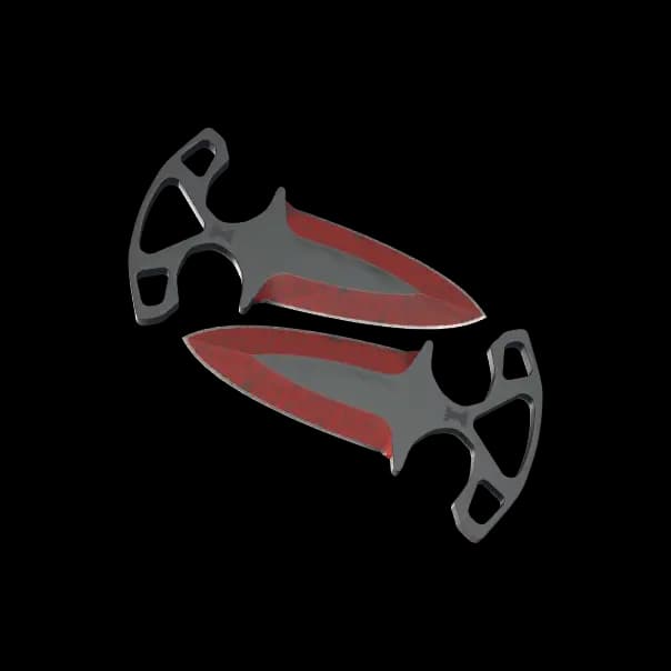 ★ Shadow Daggers | Crimson Web (Minimal Wear)