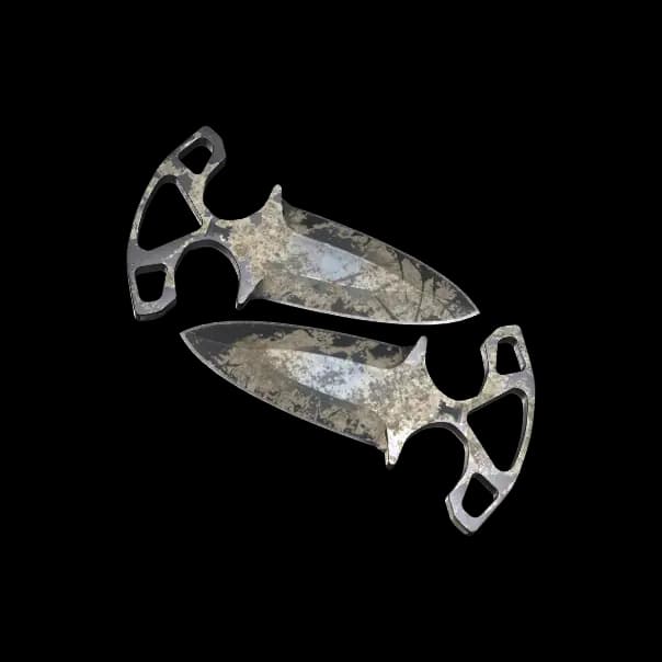 ★ Shadow Daggers | Scorched (Battle-Scarred)