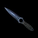 ★ Skeleton Knife | Blue Steel (Battle-Scarred)