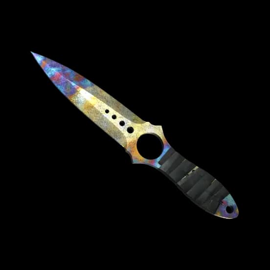★ Skeleton Knife | Case Hardened (Battle-Scarred)