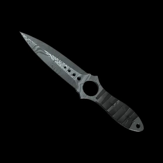 ★ Skeleton Knife | Damascus Steel (Battle-Scarred)