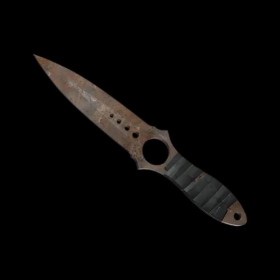 ★ Skeleton Knife | Rust Coat (Battle-Scarred)